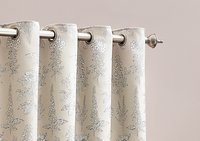 Sophia Eyelet, Natural - Ready Made Curtains - Image 9
